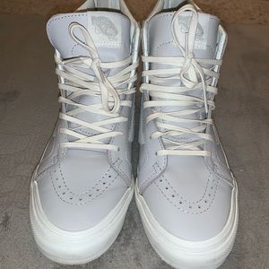 VANS: Light Purple Zipper High-tops